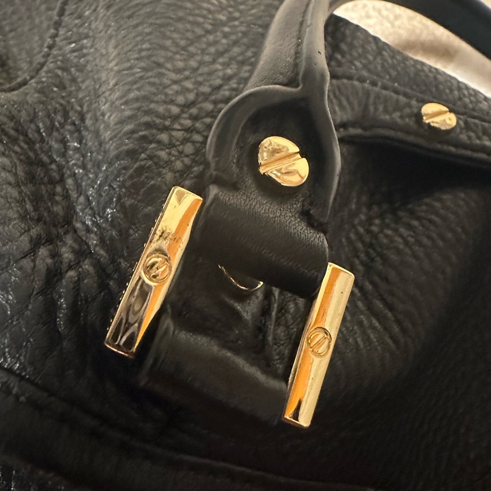 Tory Burch black Leather Tote Bag - Picture 5 of 8